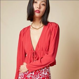 Sunday Best New Cropped Blouse BNWT 🎉